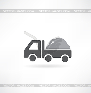 Dump truck - vector EPS clipart