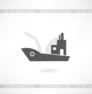 Ship and boat icon set - vector clip art