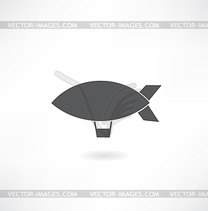 Airship Icons - vector clipart