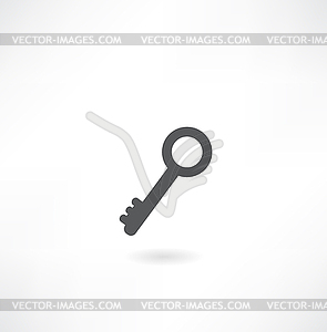 Key icon - vector image