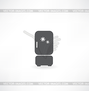 Refrigerator icon - vector clipart