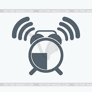 Alarm clock - vector clipart