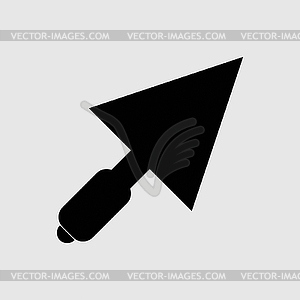 Trowel icon - vector clip art