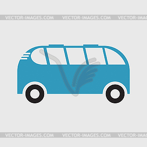 Bus icon - vector clipart