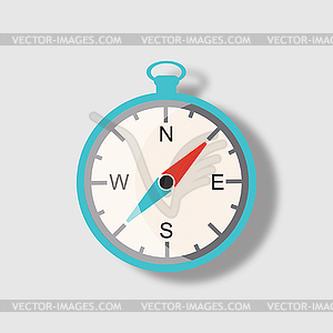 Compass icon - vector clipart / vector image