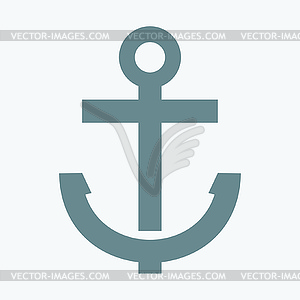 Anchor icon - vector image