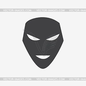 Mask icon - vector clipart