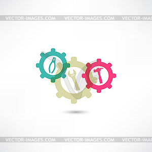 Repair icon - vector image