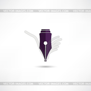 Pen icon - vector clip art