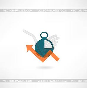 Timer icon - vector image