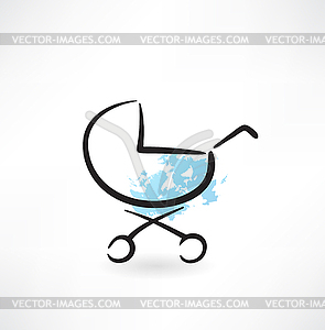 Pram Icon - vector clipart