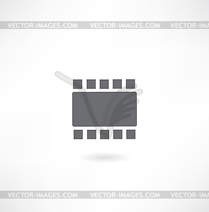 Film icon - vector clipart