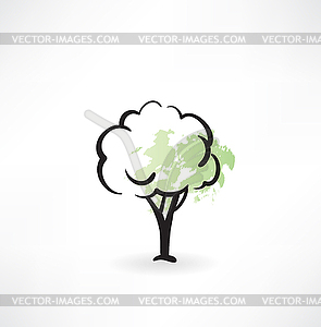 Tree icon - vector clip art