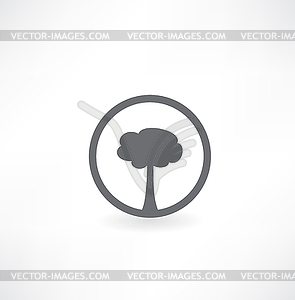 Tree icon - vector clipart