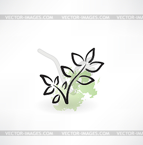 Eco icon - vector clipart