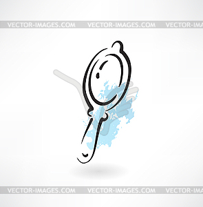 Mirror icon - vector clipart / vector image