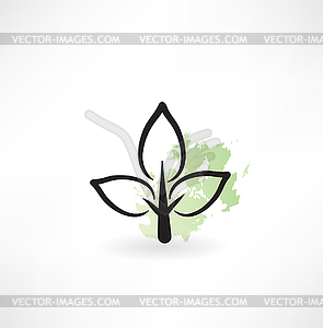 Eco icon - vector image