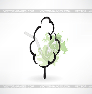 Tree icon - vector clipart / vector image