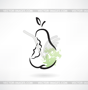 Pear icon - vector image