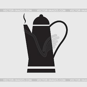 Cafetiere icon - vector image