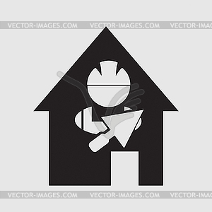 Construction Worker - vector clipart