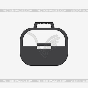 Suitcase icon - vector image