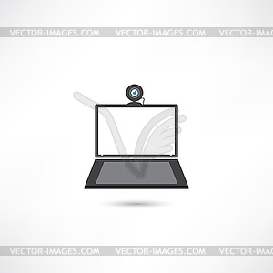 Web Camera icon - vector clipart