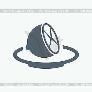 Lemon icon - vector image