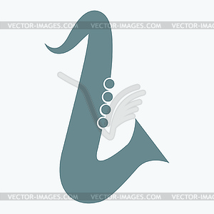 Trumpet icon - vector clipart