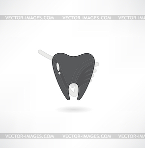 Tooth Icon - vector clip art