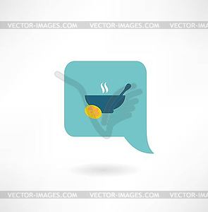 Cup of tea icon - vector clipart