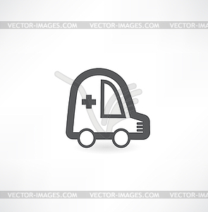 Icon Ambulance icon - vector clipart