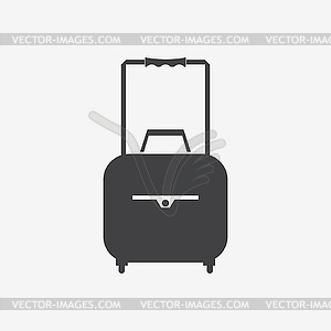 Suitcase icon - vector clipart