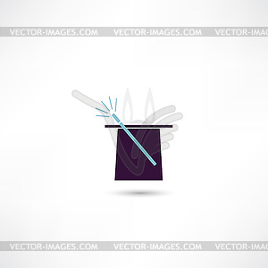 Magic icon - stock vector clipart