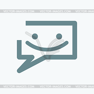 Comment icon - vector EPS clipart