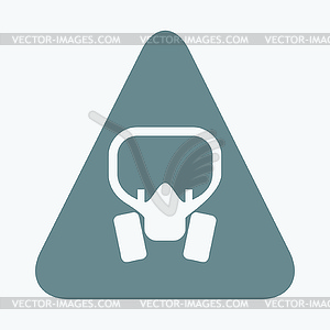 Mask icon - vector clipart