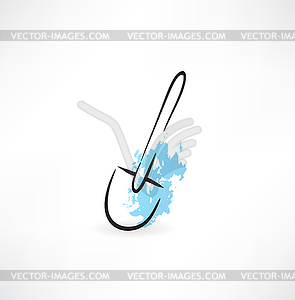 Shovel icon - vector clipart