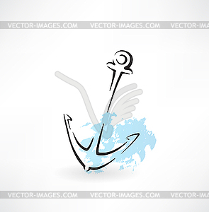 Anchor icon - vector clip art