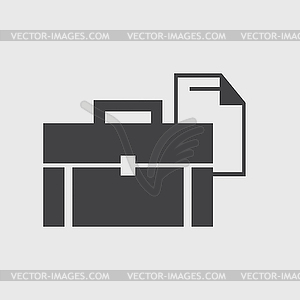 Portfolio icon - vector image