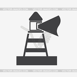 Lighthouse icon - vector clip art