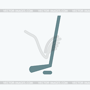 Hockey icon - vector image