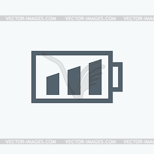 Battery Icon - vector clipart