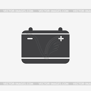 Battery icon - vector clip art