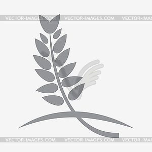 Wheat icon - royalty-free vector clipart