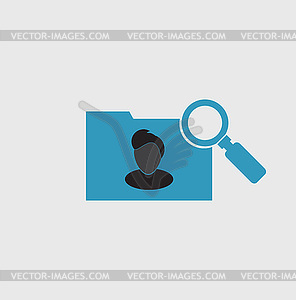 Search icon - vector image