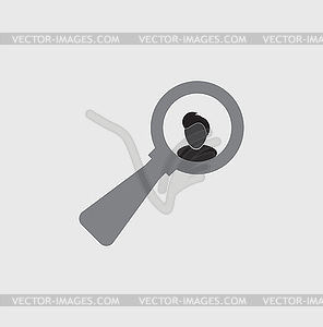 Search icon - vector clipart / vector image