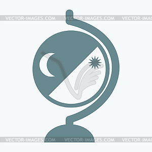 Globe icons - vector image