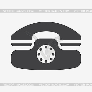 Telephone - vector clipart / vector image