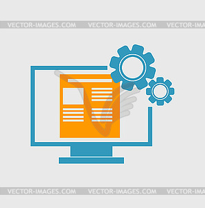 Data processing - vector image