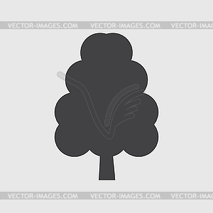 Tree icon - vector clipart